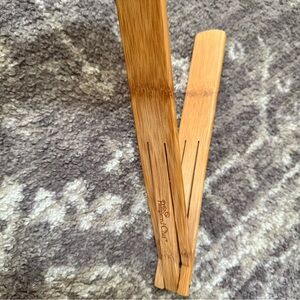Pampered Chef Natural Bamboo Tongs